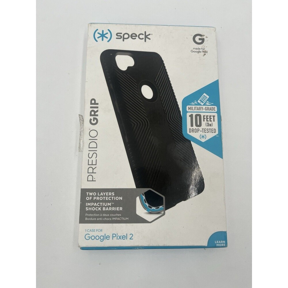 Speck Presidio Grip Series Phone Case for Google Pixel 2 Black